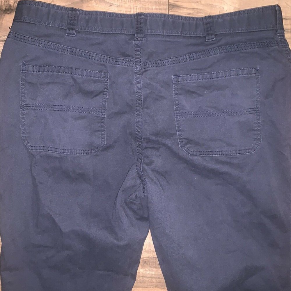 G.H. Bass Gray Twill Flex Waistband Pants - Picture 3 of 6